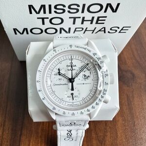 Swatch X Omega Mission To The Moonphase Full Moon Watch
